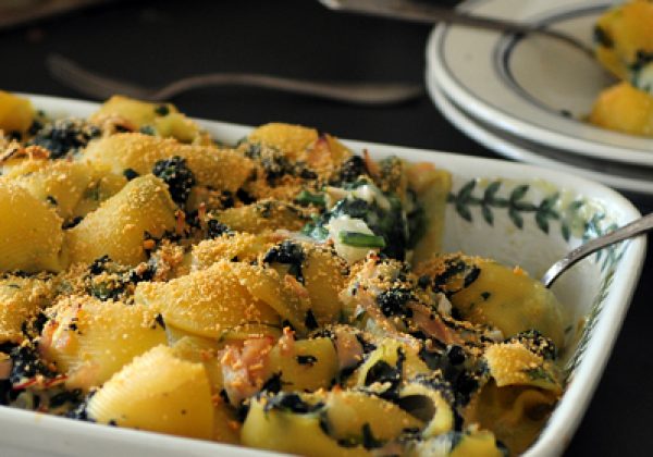 פשטידת פסטה ותרד