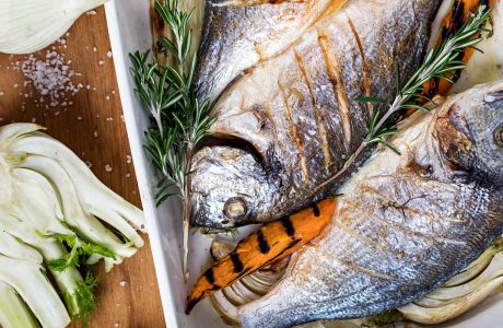 דג דניס אפוי