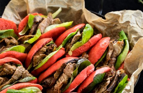 לחמניות באו צבעוניות