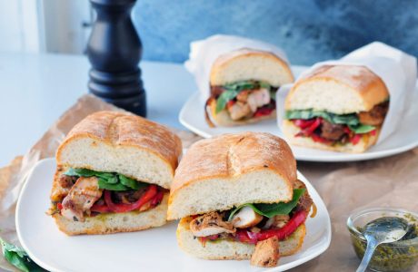 כריך פניני עוף וצ'וריסו